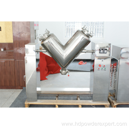 Food Powder Mixer V Shape Flour Mixer Mixer